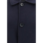 Blue Wool Oves Aries Coat