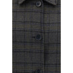 Blue Wool Oves Aries Coat
