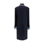 Blue Wool Oves Aries Coat