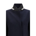 Blue Wool Oves Aries Coat