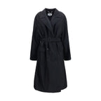Black Wool Oves Aries Coat