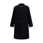 Black Wool Oves Aries Coat