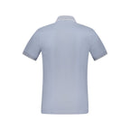Azure Cotton Men's Polo Shirt