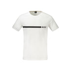 White Cotton Men's T-Shirt