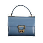 Blue Leather Women's Bag
