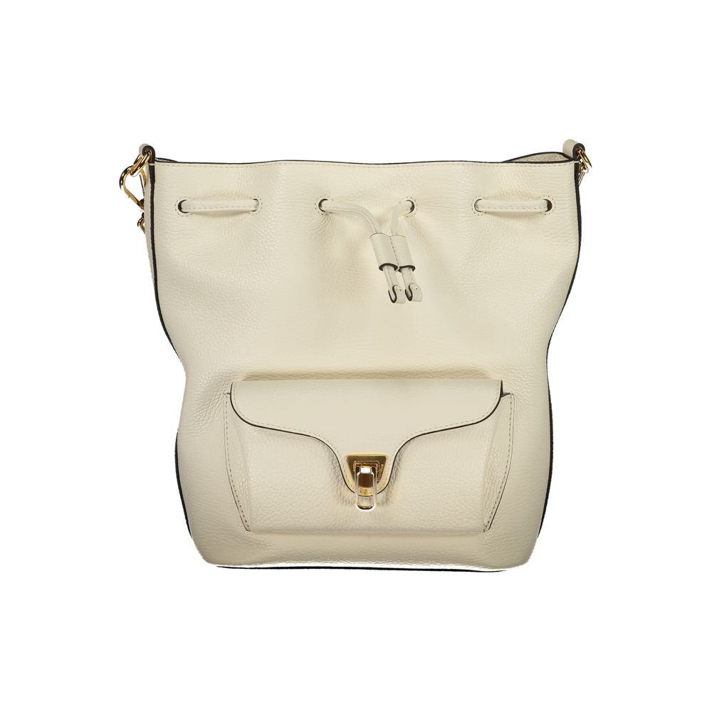 White Leather Handbag