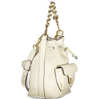 White Leather Handbag