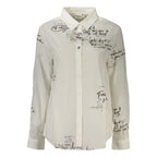 White Cotton Women's Shirt