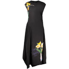 Black Cotton Women's Dress