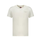 White Cotton Men's T-Shirt