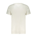 White Cotton Men's T-Shirt