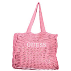 Pink Cotton Women's Shoulder Bag