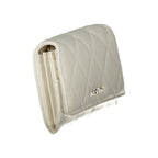 White Polyurethane Women's Wallet