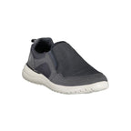 Blue Polyester Men's Sneaker