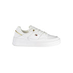 Bianco Polyurethane Donna Sneaker