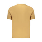Brown Cotton Men's T-Shirt