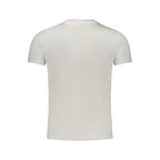 White Cotton Mens TShirt