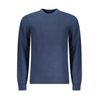 Blue Cotton Men's Sweater
