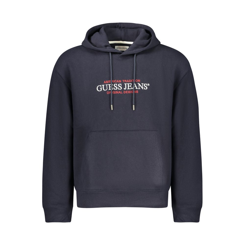 Blue Cotton Men's Sweatshirt