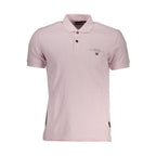 Pink Cotton Polo Shirt