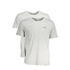 Grey Cotton Men's T-Shirt