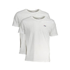 White Cotton Men's T-Shirt