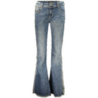 Blue Cotton Women's Jean