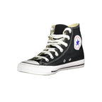 Black Textile Athletic Sneakers
