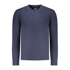 Blue Cotton Men's Sweater