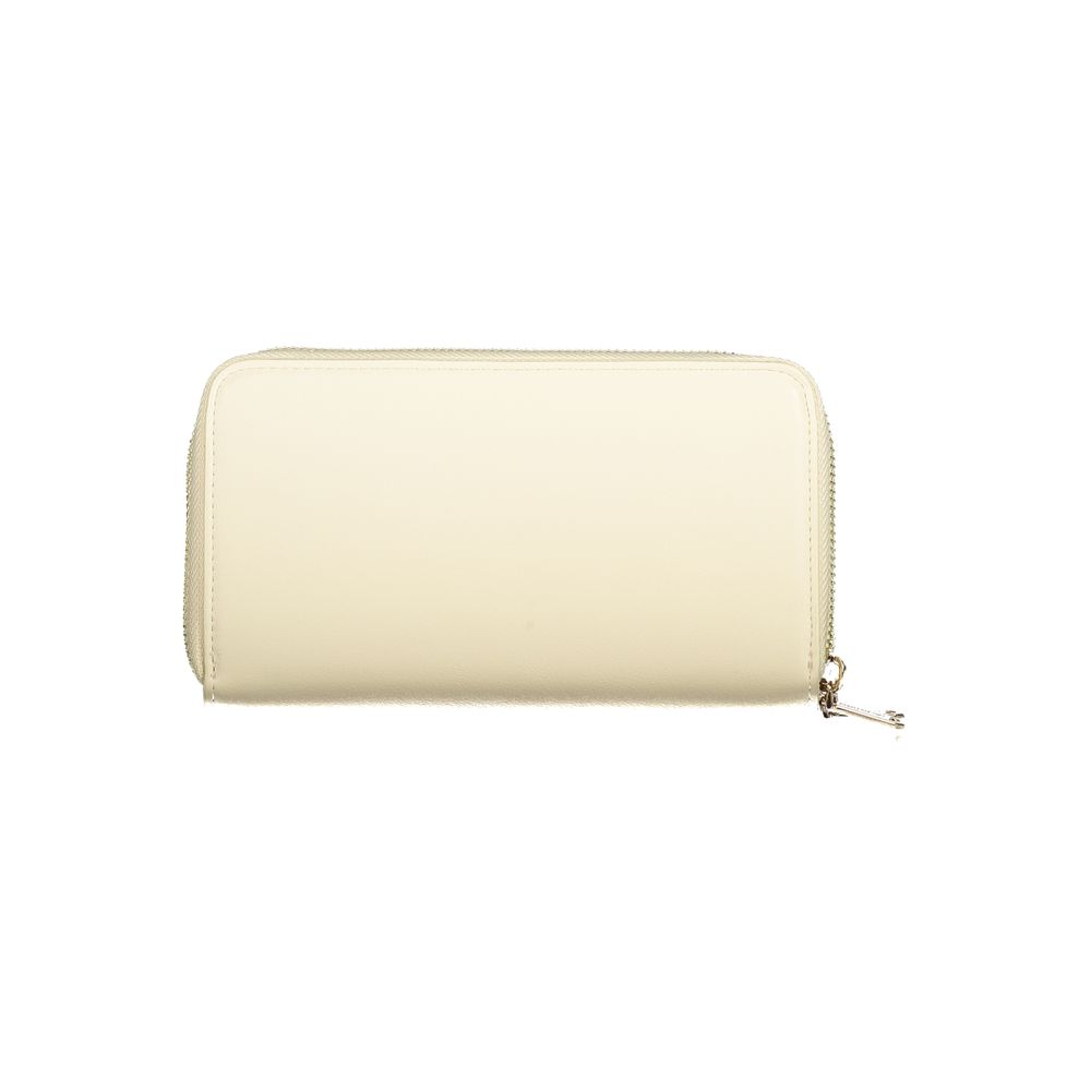 Beige Polyethylene Wallet