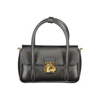 Black Leather Womens Handbag