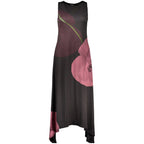 Black Polyester Women's Dress
