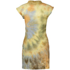 Green Polyester Casual Dress