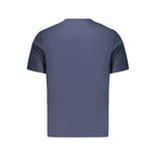 Blue Cotton Men's T-Shirt