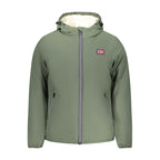 Green Polyester Shell Jacket