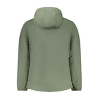 Green Polyester Shell Jacket