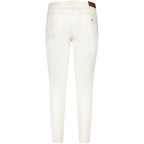 White Cotton Skinny Jeans