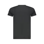 Black Cotton Men's T-Shirt