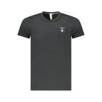 Black Cotton Men's T-Shirt