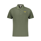 Green Cotton Polo Shirt