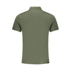 Green Cotton Polo Shirt