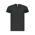Black Cotton Men's T-Shirt