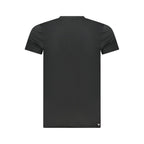 Black Cotton Men's T-Shirt