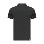 Black Cotton Polo Shirt