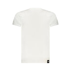 White Cotton Men's T-Shirt