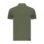 Green Cotton Men's Polo