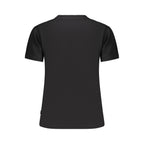 Black Cotton Women's T-Shirt