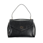 Black Polyurethane Women's Bag