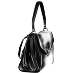 Black Polyurethane Women's Bag