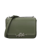 Green Leather Shoulder Bag